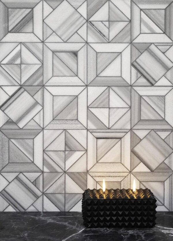 Hollywood Multi Finish Marble Mosaic 2