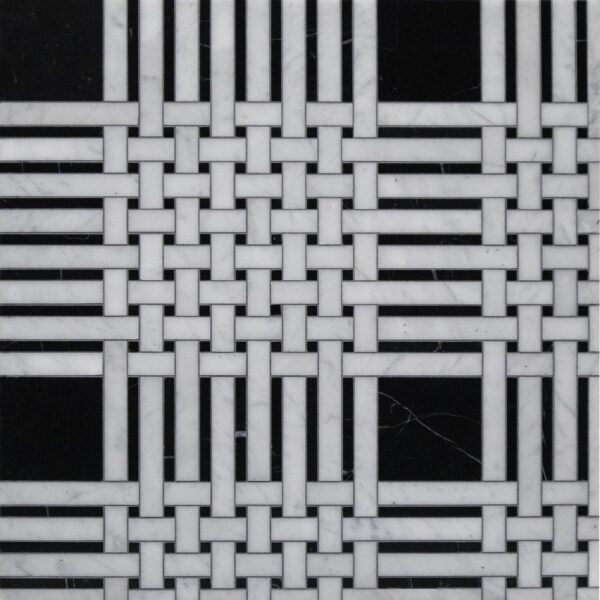 Amalfi Weave Honed, Honed Marble Mosaic 2