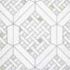 Coppa Honed, Honed Marble Mosaic 1