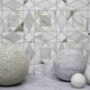 Diamente Honed, Honed Marble Mosaic 2