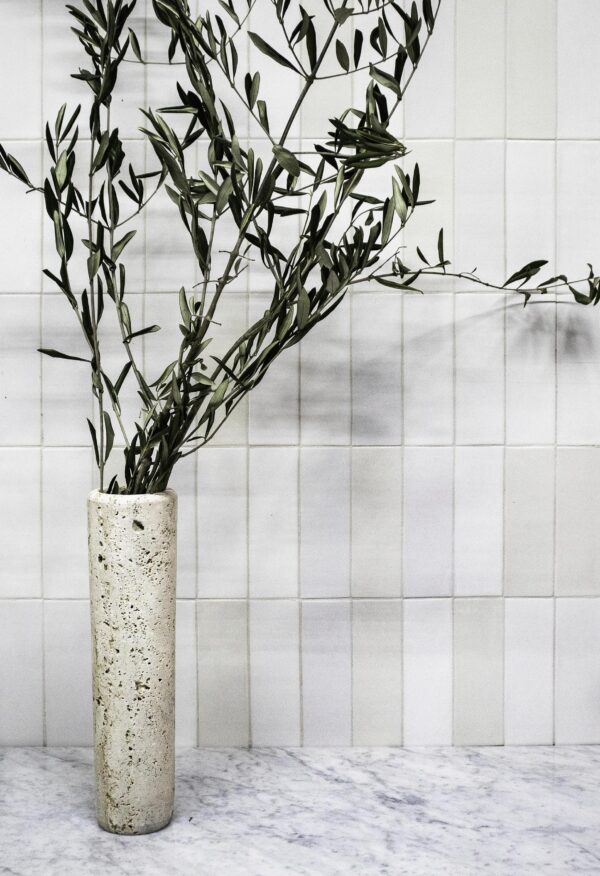 Tantalize White Wedding 2.5x8 Porcelain Tile 0