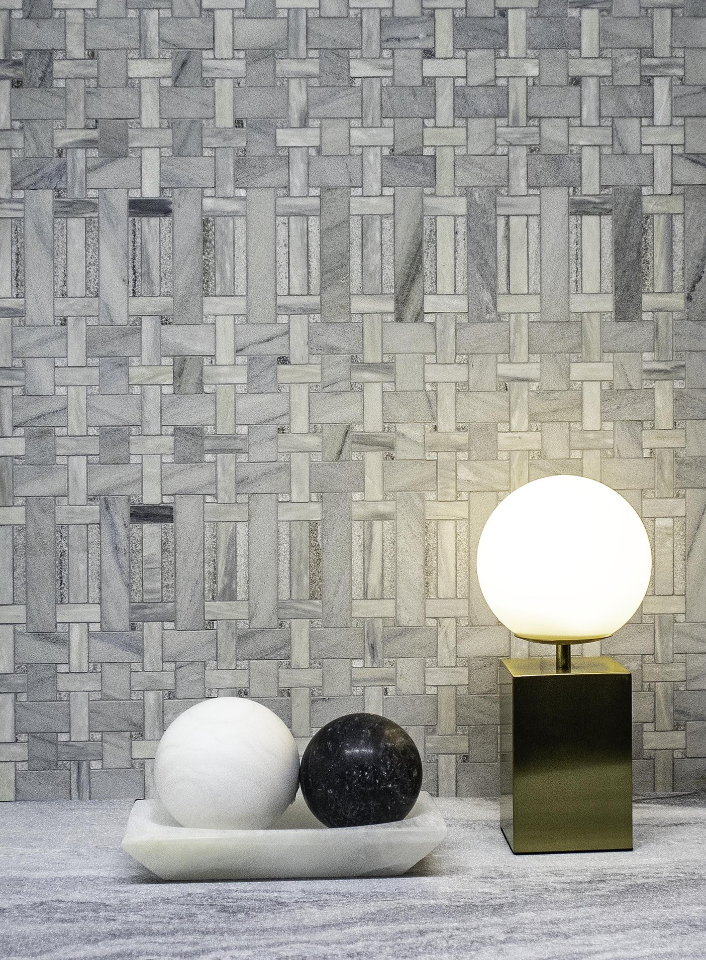 Cana Weave Multi Finish Marble Mosaic - CasaSymari