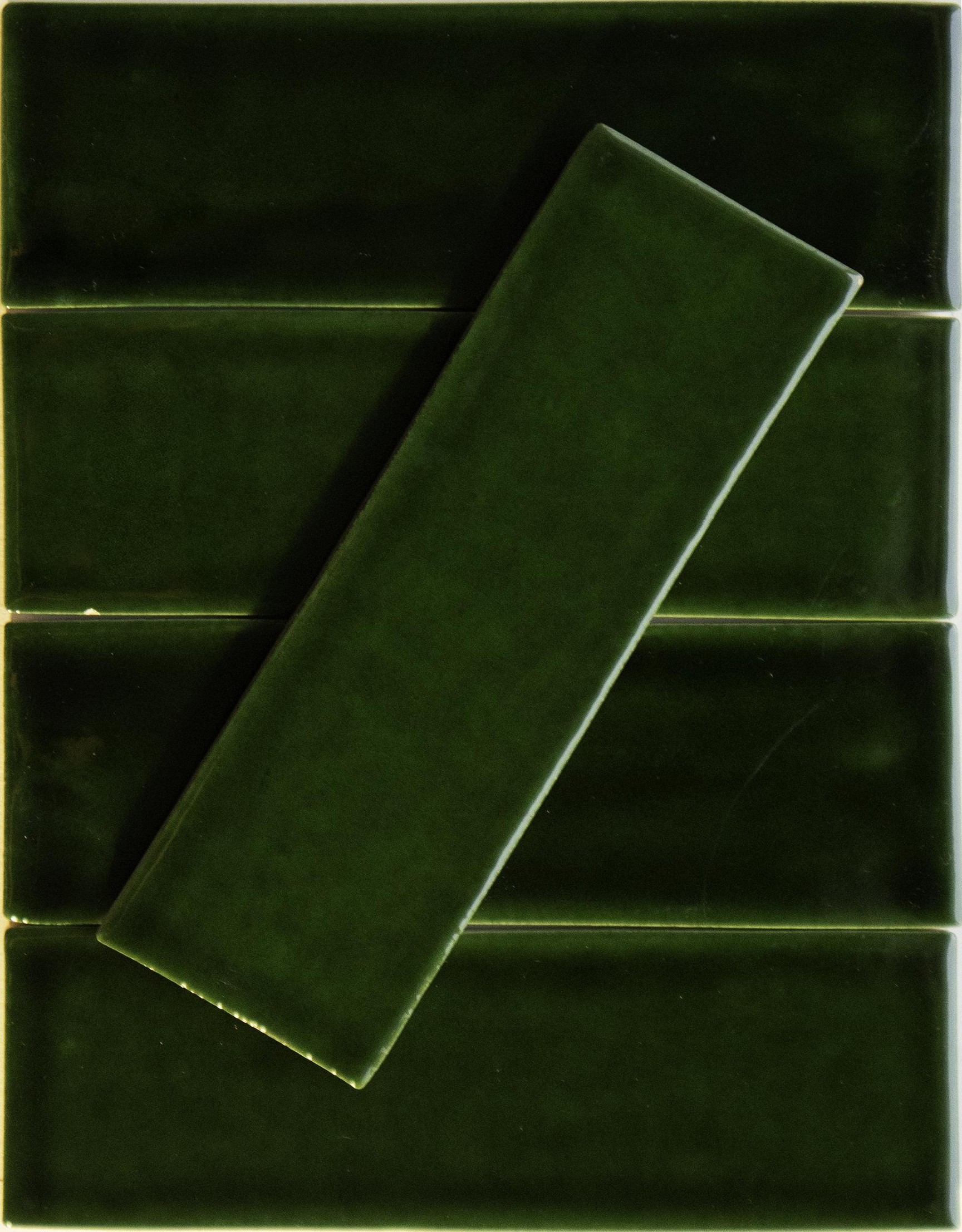 Tantalize Green Goddess 2.5x8 Ceramic Tile - CasaSymari