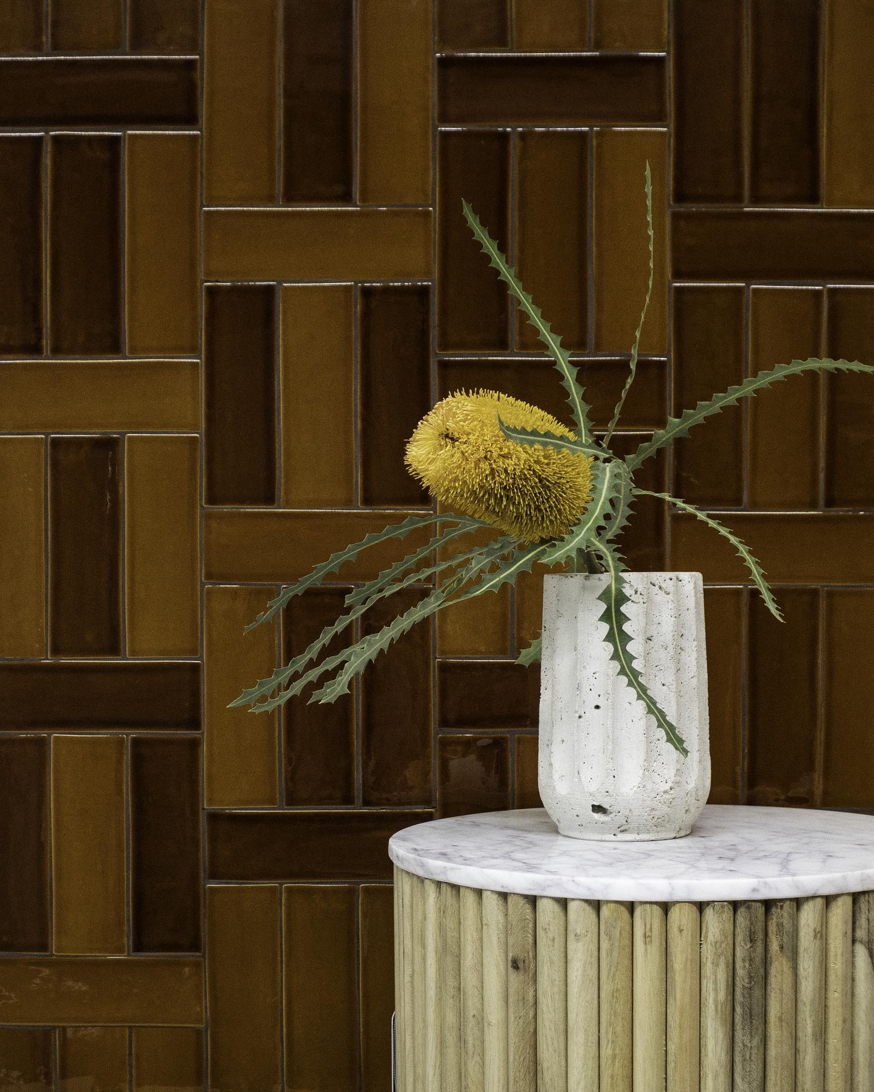 Tantalize Honey As F*Ck 2.5x8 Ceramic Tile - CasaSymari